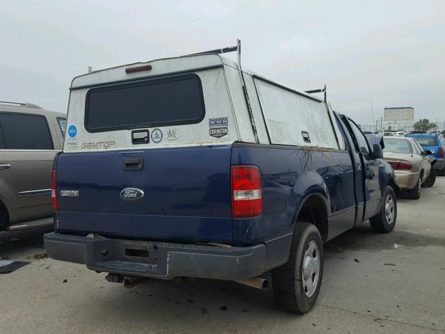 1FTRF12W88KB29861 - 2008 FORD F150 Mavi foto 4