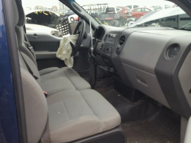 1FTRF12W88KB29861 - 2008 FORD F150 Mavi foto 5