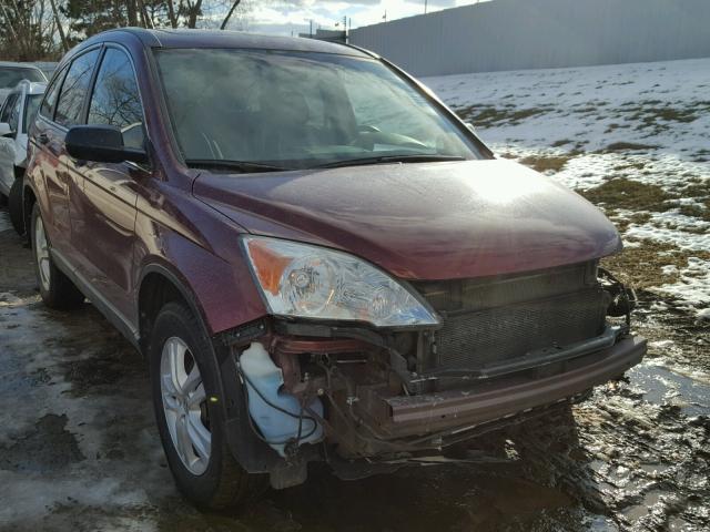 5J6RE3H52BL059878 - 2011 HONDA CR-V EX RED photo 1