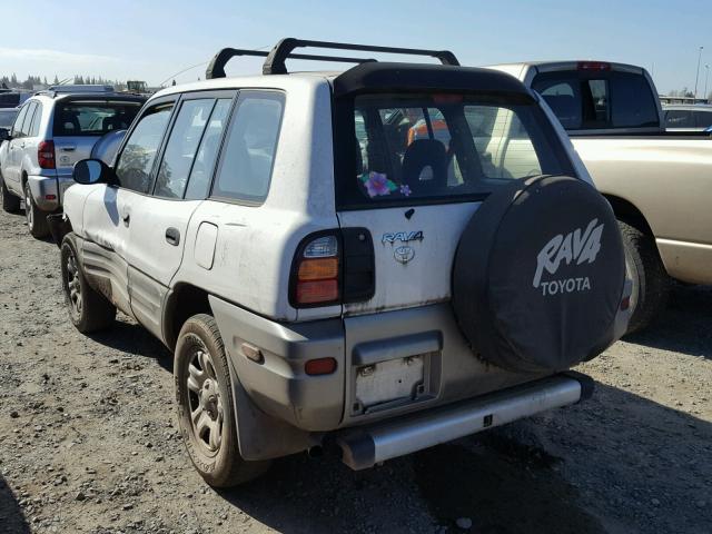 JT3HP10V8Y7154124 - 2000 TOYOTA RAV4 WHITE photo 3