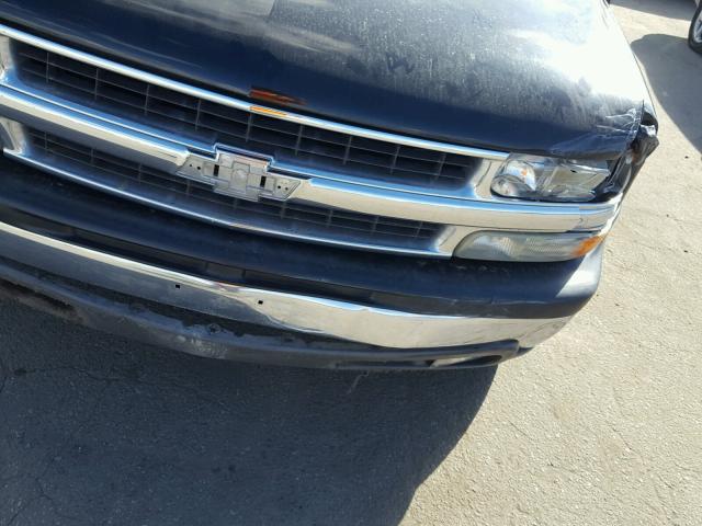 1GNEC13Z76R166945 - 2006 CHEVROLET TAHOE C150 BLACK photo 9