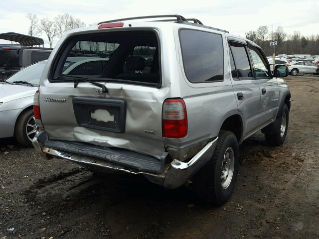 JT3GM84R8Y0069027 - 2000 TOYOTA 4RUNNER SILVER photo 4