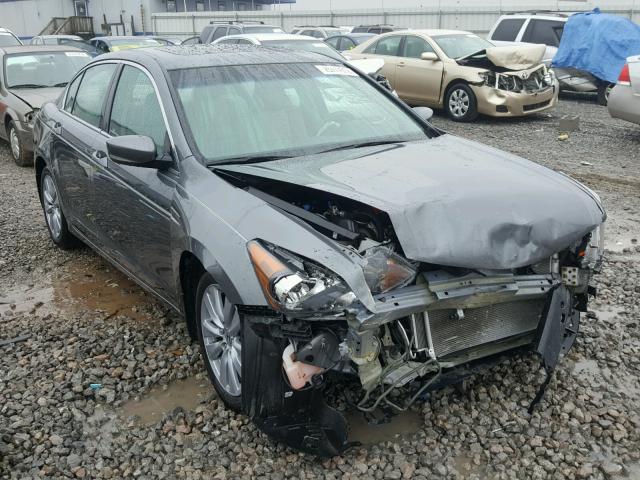 1HGCP2F81BA109650 - 2011 HONDA ACCORD EXL GRAY photo 1