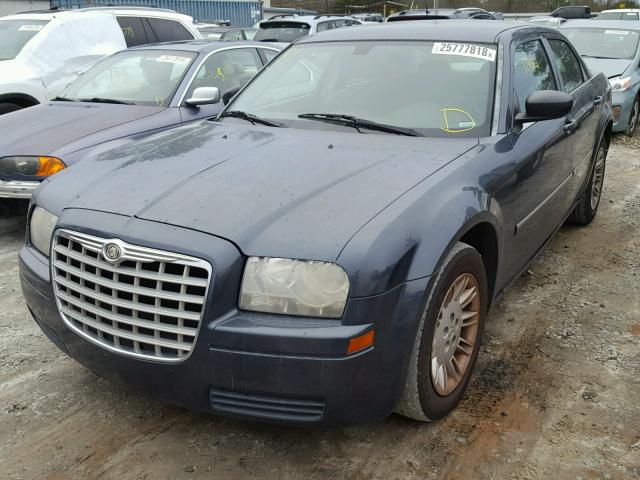 2C3KA43R47H731984 - 2007 CHRYSLER 300 BLUE photo 2