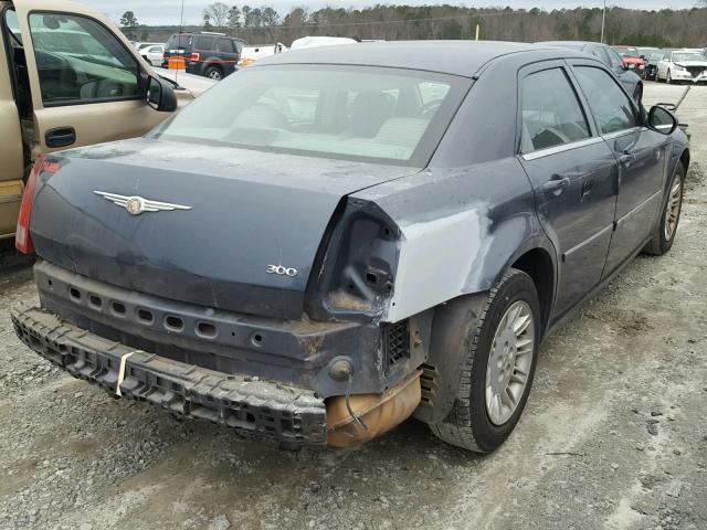 2C3KA43R47H731984 - 2007 CHRYSLER 300 BLUE photo 9