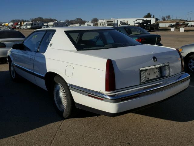 1G6EL13B3NU626144 - 1992 CADILLAC ELDORADO WHITE photo 3