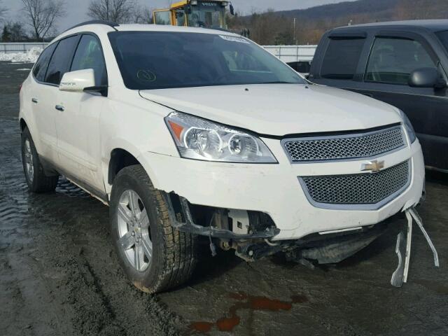 1GNKVGED8CJ197441 - 2012 CHEVROLET TRAVERSE L WHITE photo 1