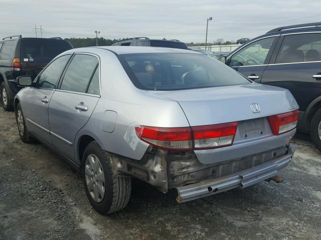 1HGCM56333A127003 - 2003 HONDA ACCORD LX SILVER photo 3