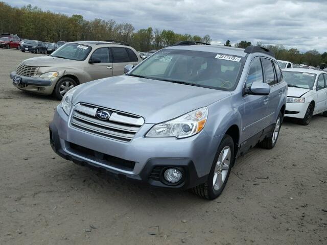 4S4BRCLC9E3266074 - 2014 SUBARU OUTBACK 2. BLUE photo 2