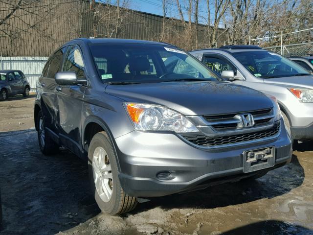 JHLRE4H79BC017398 - 2011 HONDA CR-V EXL GRAY photo 1