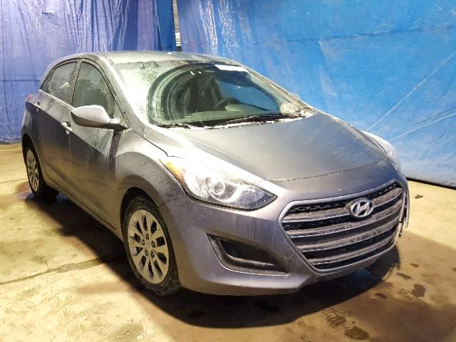 KMHD35LH8HU353660 - 2017 HYUNDAI ELANTRA GT GRAY photo 1