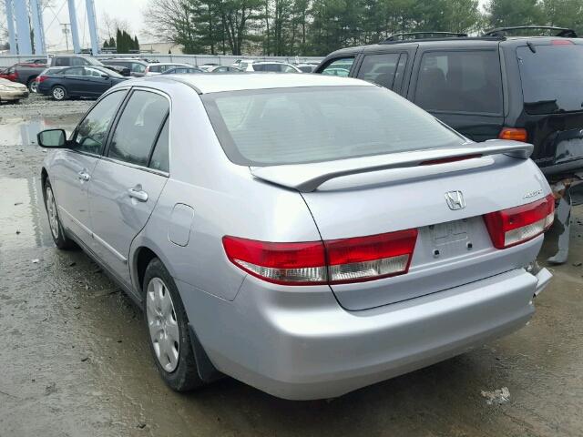 1HGCM66364A061957 - 2004 HONDA ACCORD LX SILVER photo 3