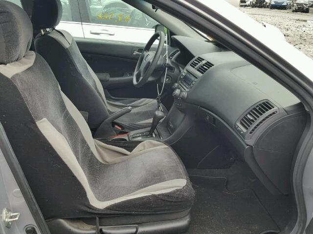 1HGCM66364A061957 - 2004 HONDA ACCORD LX SILVER photo 5