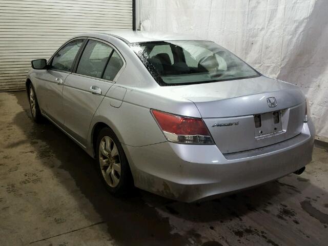 1HGCP26739A067015 - 2009 HONDA ACCORD EX SILVER photo 3