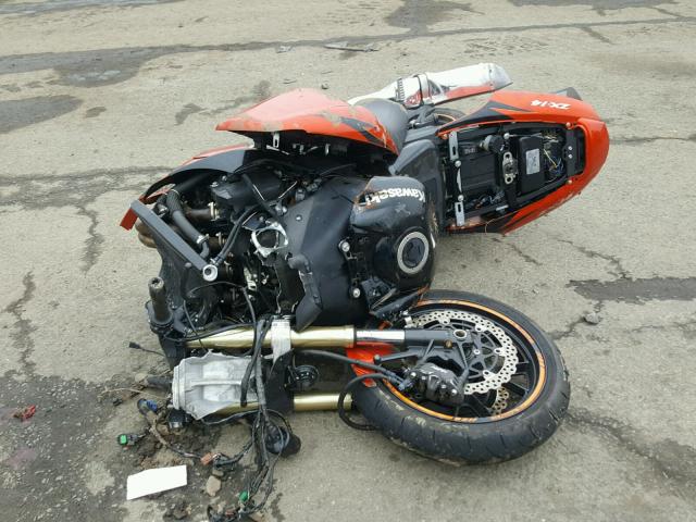 JKBZXNC189A014018 - 2009 KAWASAKI ZX1400 C ORANGE photo 2