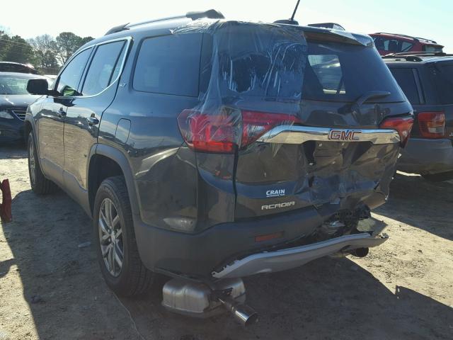 1GKKNMLS8JZ100587 - 2018 GMC ACADIA SLT ნაცრისფერი ფოტო 3