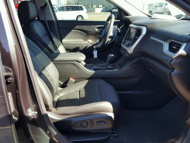 1GKKNMLS8JZ100587 - 2018 GMC ACADIA SLT ნაცრისფერი ფოტო 5