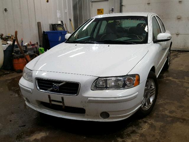 YV1RS592772641481 - 2007 VOLVO S60 WHITE photo 2