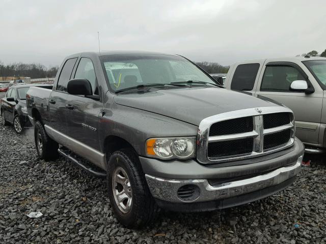 1D7HU18N45S206923 - 2005 DODGE RAM 1500 S GRAY photo 1