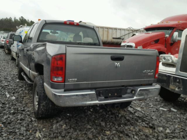 1D7HU18N45S206923 - 2005 DODGE RAM 1500 S GRAY photo 3