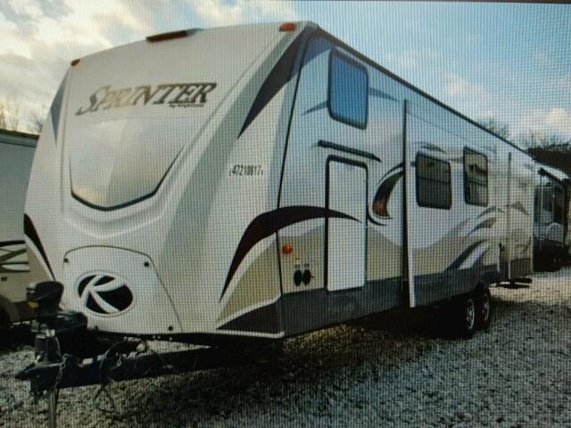 4YDT32021D1532324 - 2013 KEYSTONE LAREDO BEIGE photo 2