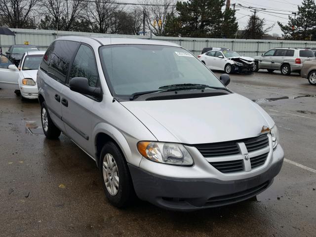 1D4GP25R76B713779 - 2006 DODGE CARAVAN SE SILVER photo 1