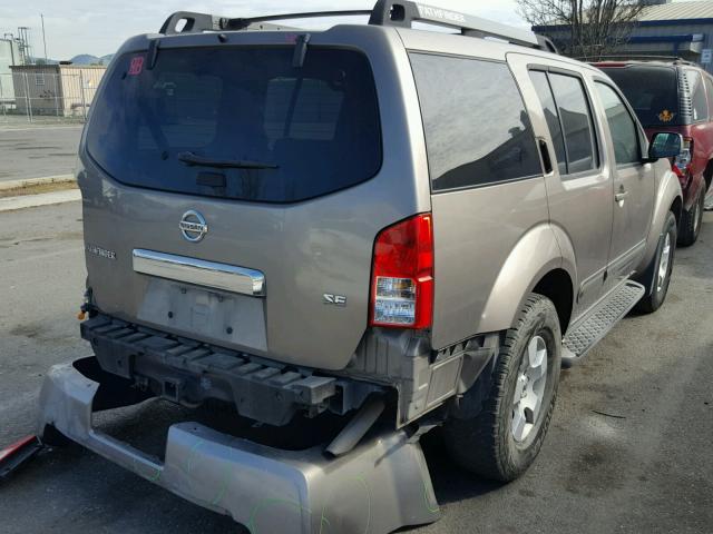 5N1AR18U46C684545 - 2006 NISSAN PATHFINDER GOLD photo 4