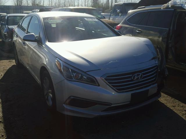 5NPE24AF9GH401151 - 2016 HYUNDAI SONATA SE SILVER photo 1