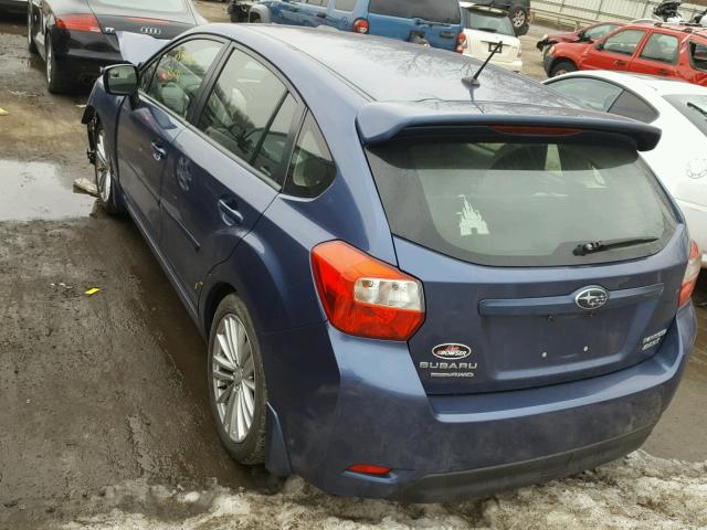 JF1GPAD66D2894942 - 2013 SUBARU IMPREZA PR BLUE photo 3