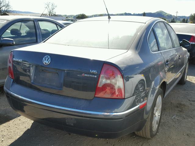 WVWTH63B93P196263 - 2003 VOLKSWAGEN PASSAT GLX 蓝色 照片 4
