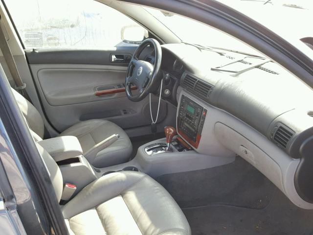 WVWTH63B93P196263 - 2003 VOLKSWAGEN PASSAT GLX 蓝色 照片 5