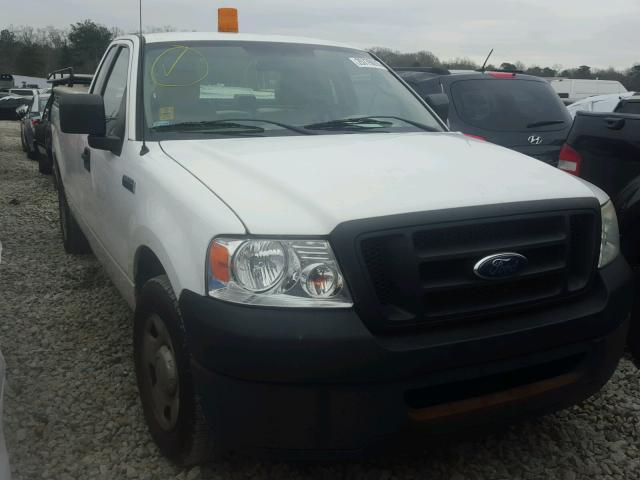 1FTRF12238KB80665 - 2008 FORD F150 WHITE photo 1