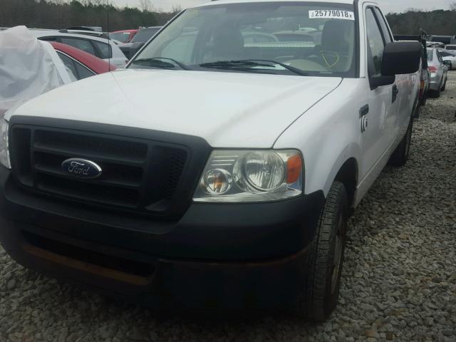 1FTRF12238KB80665 - 2008 FORD F150 WHITE photo 2