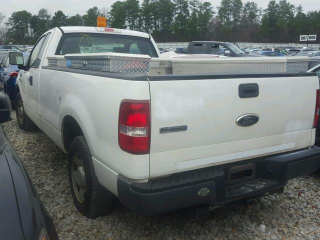 1FTRF12238KB80665 - 2008 FORD F150 WHITE photo 3