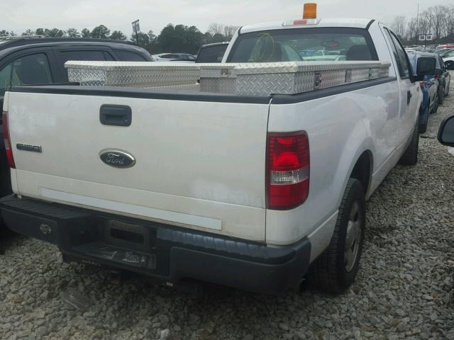 1FTRF12238KB80665 - 2008 FORD F150 WHITE photo 4