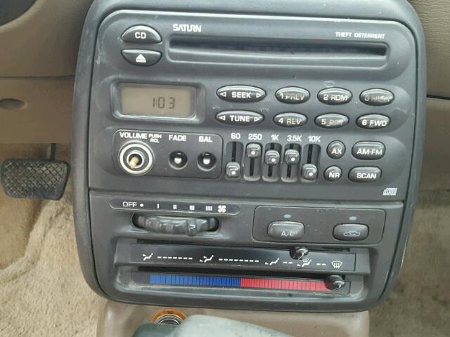 1G8ZY1273XZ313351 - 1999 SATURN SC2 GOLD photo 9