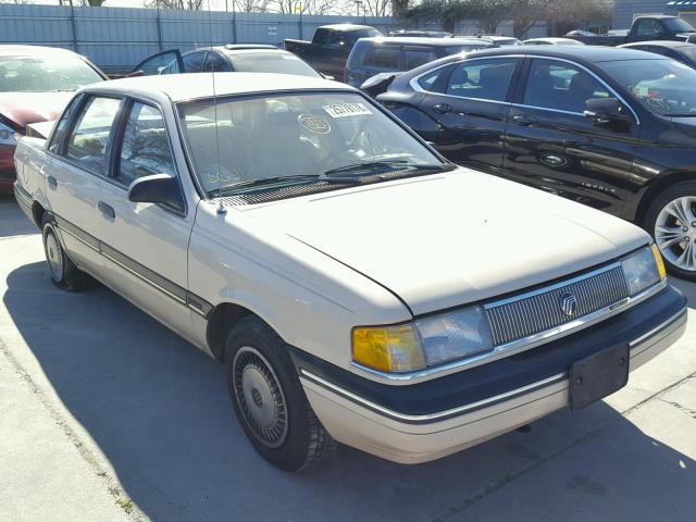 2MEPM37X0JB617923 - 1988 MERCURY TOPAZ LS TAN photo 1