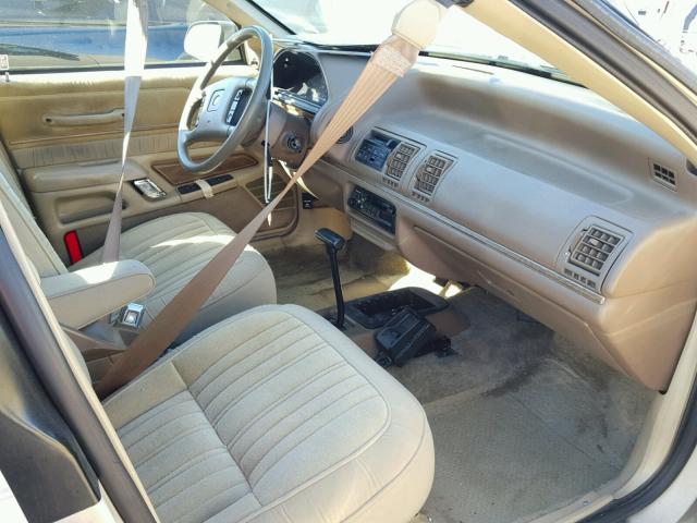 2MEPM37X0JB617923 - 1988 MERCURY TOPAZ LS TAN photo 5