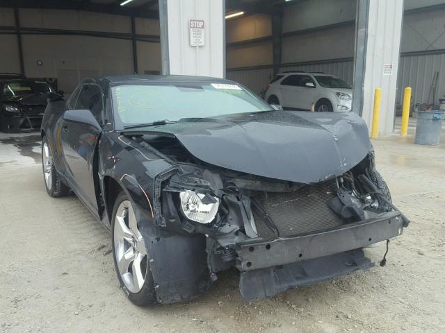 2G1FT1EW7A9119488 - 2010 CHEVROLET CAMARO SS BLACK photo 1