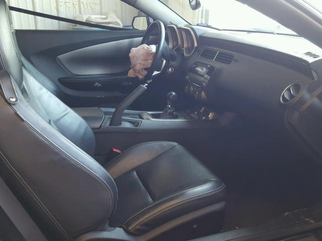 2G1FT1EW7A9119488 - 2010 CHEVROLET CAMARO SS BLACK photo 5