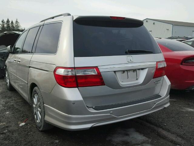 5FNRL388X5B508110 - 2005 HONDA ODYSSEY TO SILVER photo 3