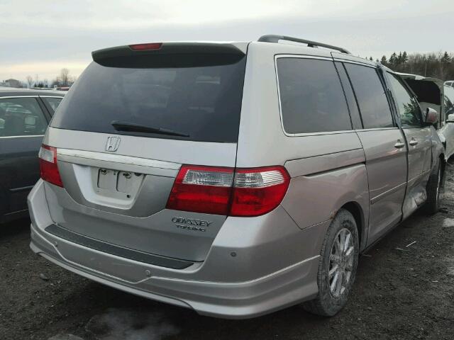 5FNRL388X5B508110 - 2005 HONDA ODYSSEY TO SILVER photo 4