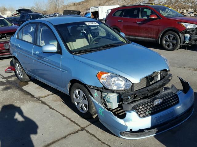 KMHCN4AC9AU428797 - 2010 HYUNDAI ACCENT GLS BLUE photo 1