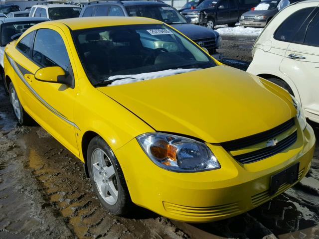 1G1AT18H397269506 - 2009 CHEVROLET COBALT LT YELLOW photo 1