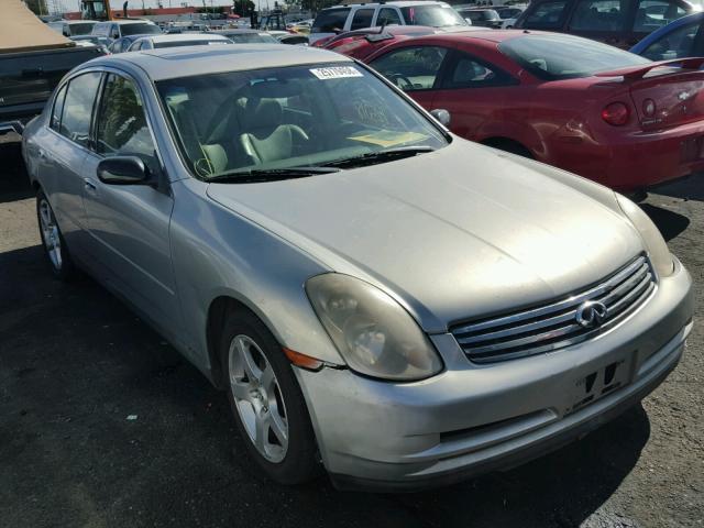 JNKCV51E93M016750 - 2003 INFINITI G35 GRAY photo 1