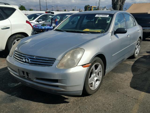 JNKCV51E93M016750 - 2003 INFINITI G35 GRAY photo 2