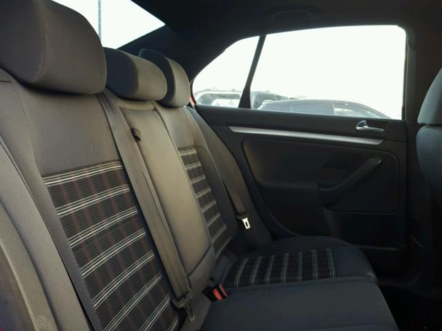 3VWDA71K19M031143 - 2009 VOLKSWAGEN GLI წითელი ფოტო 6