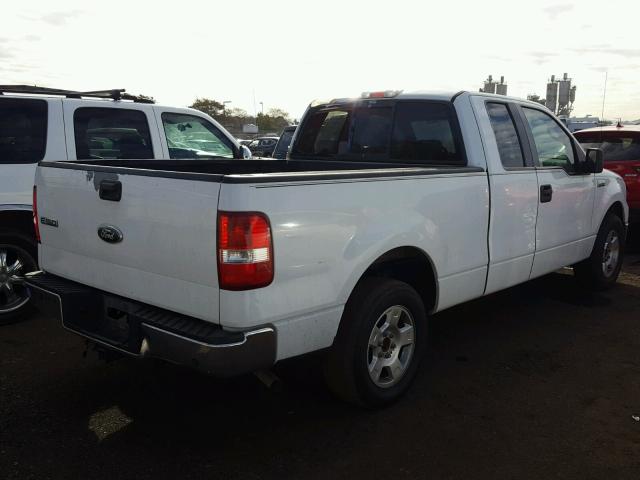 1FTPX12536KA82571 - 2006 FORD F150 WHITE photo 4