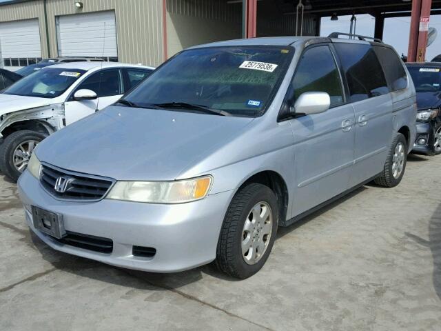 5FNRL180X3B143794 - 2003 HONDA ODYSSEY EX SILVER photo 2