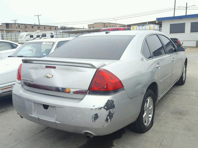 2G1WU581869413123 - 2006 CHEVROLET IMPALA LTZ SILVER photo 4